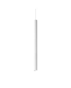 Κρεμαστό Φωτιστικό LOOK SP1 ROUND D40 H700 Λευκό Ideal Lux 371603