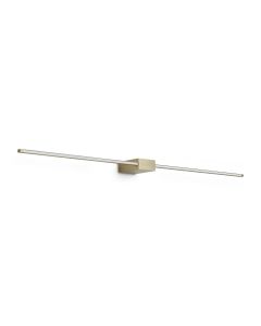 Απλίκα ESSENCE AP SQUARE D115 LUCE DIR. Ορείχαλκος 3000K Ideal Lux 371726