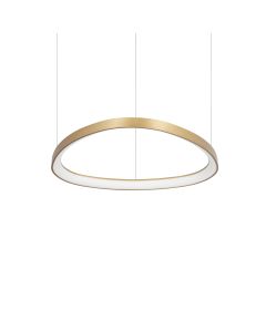 Κρεμαστό Φωτιστικό GEMINI SP D061 ON-OFF Ορείχαλκος 4000K Ideal Lux 372174