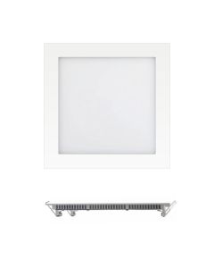 ΧΩΝΕΥΤΟ ΛΕΠΤΟ LED ΟΡΟΦΗΣ 24W CCT Spotlight 6029
