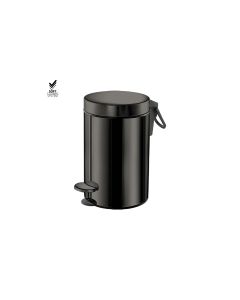 Sanco Waste Bins Χαρτοδοχείο 3 lt Soft Close (AISI 304) PVD gun metal γυαλιστερό 90603-PVD-05PL