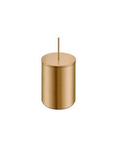 Sanco Waste Bins Χαρτοδοχείο 5lt PVD θερμό μπρονζέ βουρτσιστό 90606-PVD-01BR