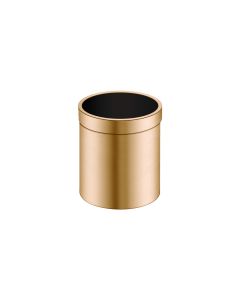 Sanco Open Bins Χαρτοδοχείο 5lt PVD θερμό μπρονζέ βουρτσιστό 90660-PVD-01BR
