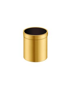 Sanco Open Bins Χαρτοδοχείο 5lt PVD χρυσό ορείχαλκο βουρτσιστό 90660-PVD-02BR