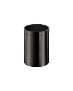 Sanco Open Bins Χαρτοδοχείο 12lt PVD gun metal γυαλιστερό 90664-PVD-05PL