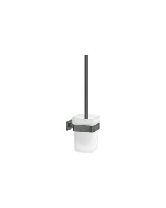 Sanco Toilet Brush Holders Πιγκάλ Ανθρακί ανάγλυφο 91596-Μ118