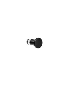 Sanco Glass Door Accessories Πόμολο / Άγκιστρο Μαύρο ματ GL0670-Μ116