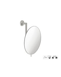 Sanco Cosmetic mirrors Μεγεθυντικός καθρέπτης x5 Γκρι τσιμέντου ματ MR-764-M104