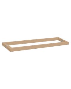 Sanco Glass Door Accessories Διπλή Λαβή / Πετσετοθήκη Μόκα ματ SET-GL0723-M103