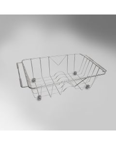 Καλάθι Νεροχύτη, διάσταση 41,5x25 Κρεμαστό Inox W23-110
