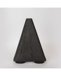 ΒΑΖΟ ΚΕΡΑΜΙΚΟ ΜΑΥΡΟ 26x8.5x34.5cm Eurolamp 752-20152