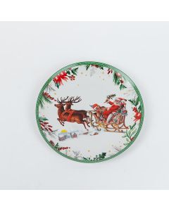 ΠΙΑΤΕΛΑ ΜΕ ΧΡΙΣΤΟΥΓΕΝΝΙΑΤΙΚΗ ΠΑΡΑΣΤΑΣΗ, 20cm Eurolamp 600-46503