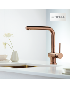 Μπαταρία Κουζίνας με Περιστρεφόμενο Ρουξούνι Rame PVD Apell AP6030-222