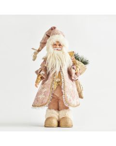 ΑΓΙΟΣ ΒΑΣΙΛΗΣ ΜΕ ΡΟΖ ΡΟΥΧΑ, 26x22x48cm Eurolamp 600-44077
