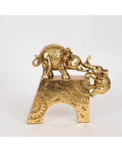 ΕΛΕΦΑΝΤΕΣ ΧΡΥΣΟΙ 22.5x7x21.5cm Eurolamp 752-11553