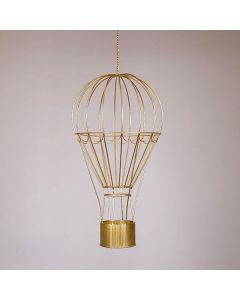 ΜΕΤΑΛΛΙΚΟ ΑΕΡΟΣΤΑΤΟ, ΧΡΥΣΟ, 33x33x84cm Eurolamp 600-48096