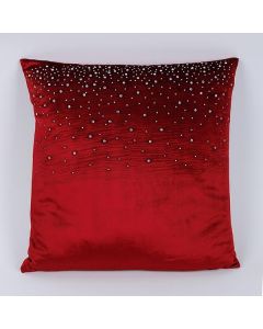 ΜΑΞΙΛΑΡΙ, ΜΠΟΡΝΤΟ ΒΕΛΟΥΔΟ ΜΕ ΣΤΡΑΣ, 45x45cm Eurolamp 600-46721