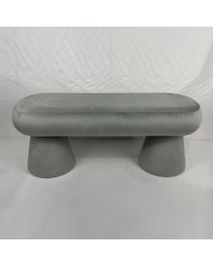ΤΑΜΠΟΥΡΕ ΒΕΛΟΥΔΟ ΓΚΡΙ 98x37x40cm Eurolamp 750-18028