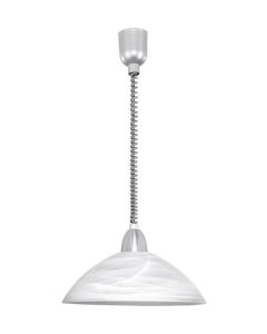 Eglo Lord Κρεμαστό Φωτιστικό Μοντέρνο Μονόφωτο Λευκό 87008