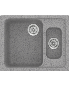 Sanitec Νεροχύτης 330 Classic 62×51 330-04-Granite-Grey