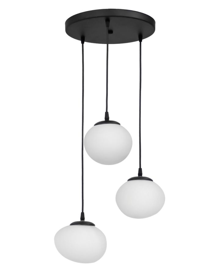 Φωτιστικό /οροφής ανισόπεδο GL-800/3L PENDEL BL-WHITE VOTSALO Heronia 02-0476