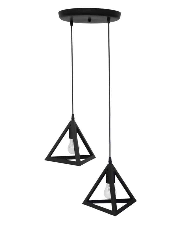 GIZA/2 BLACK PENDEL 2L ΚΡΕΜΑΣΤΟ PLASTIC Heronia 35-0094