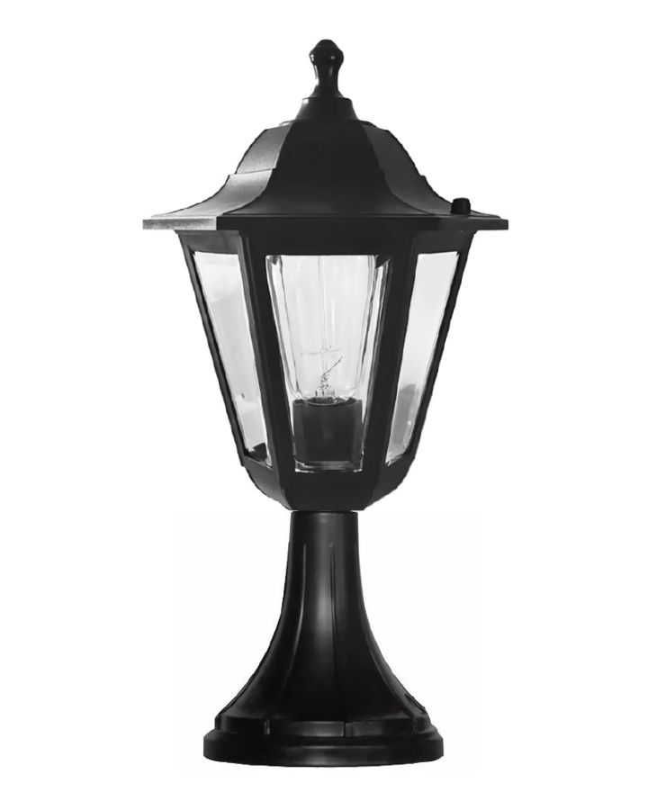 LP-410EN BLACK ΕΔΑΦΟΥΣ ΕΞΑΓΩΝΟ ΦΑΝΑΡΙ Heronia 42-0088