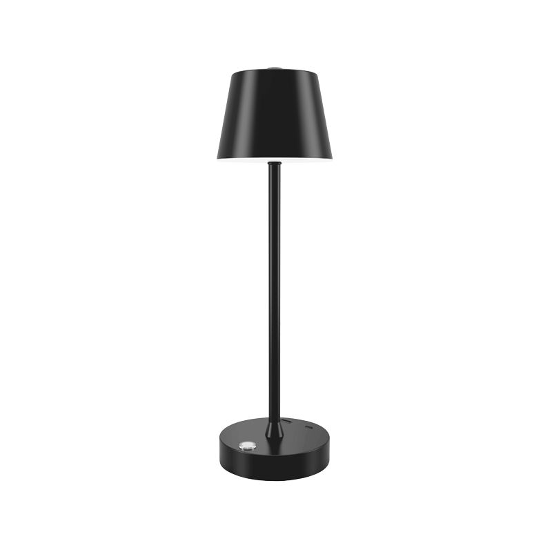 it-Lighting Tahoe Rechargeable LED 2W 3CCT Touch Table Lamp Black D38cmx11cm 80100210
