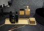 Δίσκος Πολλαπλών Χρήσεων Stand Amenities W30xD13xH1 cm Brass Chrome Sanco Hotel Amenities 0143-A03