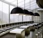 SE21-BL-40 CAMPANA PENDANT BLACK E27 40x100cm IP20 220V 2 YEARS WARRANTY E2 HOMELIGHTING 77-50663