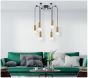 SE21-GM-4-BL6 ADEPT TUBE Gold Matt Pendant+ HOMELIGHTING 77-8568