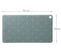 Ribb Αντιολισθητικό Πατάκι 40x70cm Green with Black Hook Sealskin  800625
