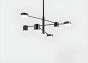 SE LED 30 PIEDRA BLACK PENDANT 85x80cm 30W IP20 3CCT WITH MEMORY 2 YEARS WARRANTY Γ5 HOMELIGHTING 77-50609