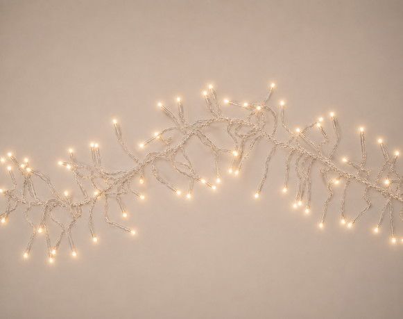400Led Λαμπάκια Φοίνικας Επεκτεινόμενα Ip44 ,Με Διάφανο Καλώδιο/Θερμό Λαμπάκι ,6,7 Μέτρα (Kelvin: 2.500 - 3.000) Lianos 80236