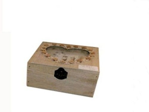 Κουτί Ραπτικής Ξύλινο 12x12x7cm με Θήκες Etoile SP-251
