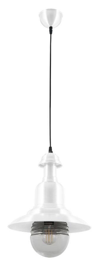 PDA 194 WH ΚΡΕΜ 1/Φ ΑΛΟΥΜΙΝΙΟΥ ΑΣΠΡΟ ΠΥΡΟΦΑΝΙ Φ32 1ΧΕ27 ARlight 0144131