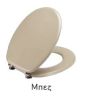 Κάλυμμα Λεκάνης WC Βακελιτικό B.Τ Μπεζ 37x38-43cm Kerafina Όλυμπος-Ιθάκη, Ideal Standard Μπαχάμα Elvit 0044-beige