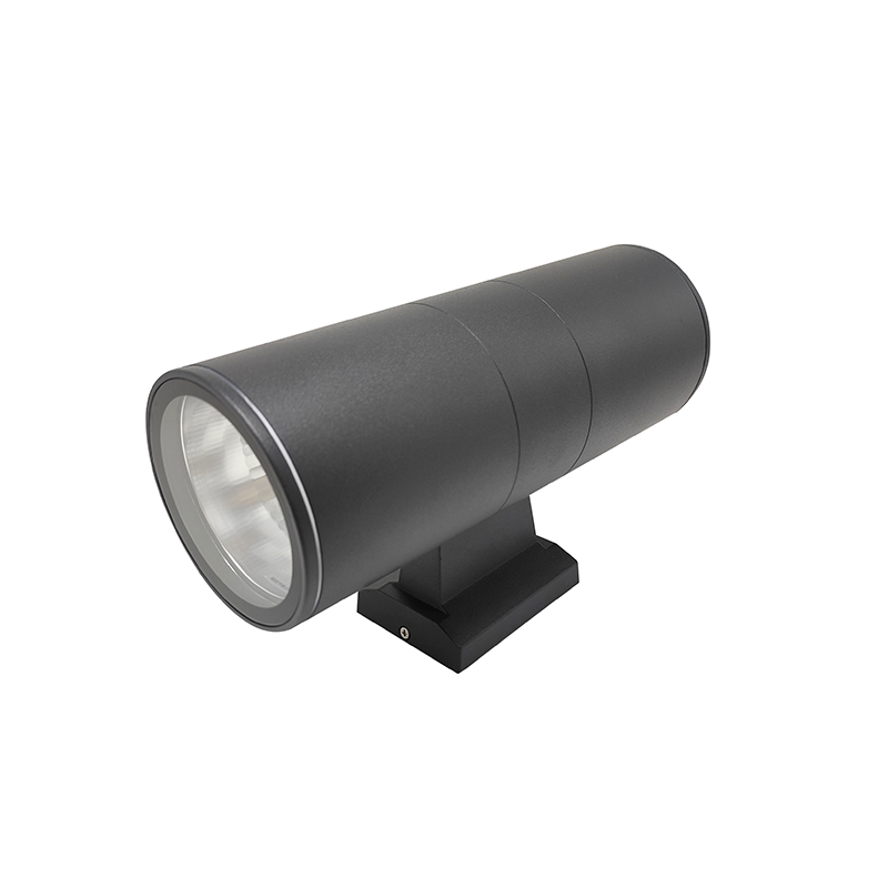 ΑΠΛΙΚΑ UP-DOWN 2XE27 IP65  ΣΚΟΥΡΟ ΑΜΜΩΔΕΣ ΓΚΡΙ RAL7016M ACA HI7001GDS