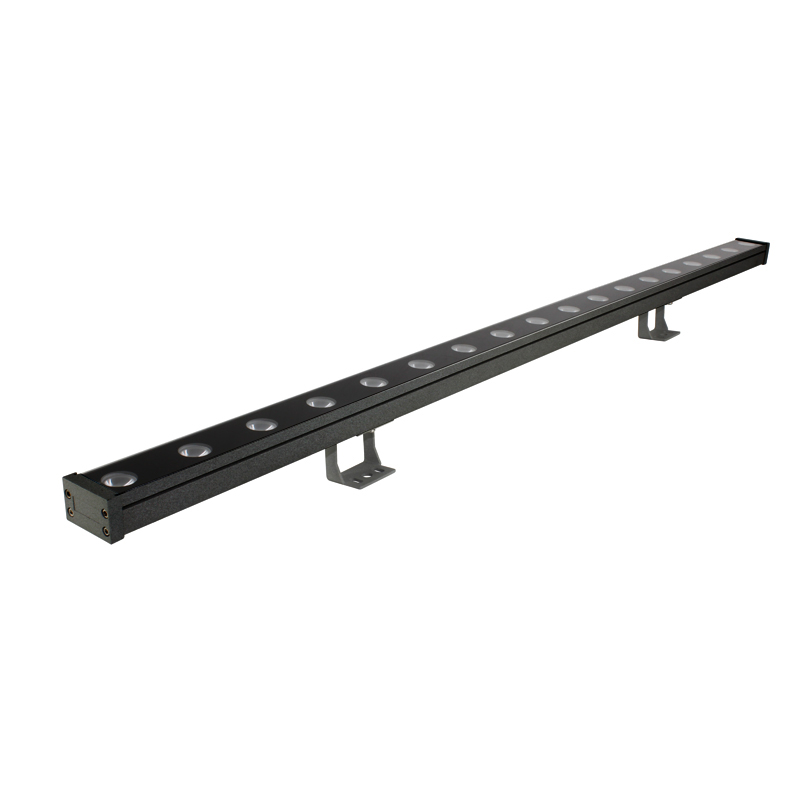 LED WALLWASHER 36W, 2880lm, 4000K,  15° x 60°, 1m, IP66, 3 years warranty with fast connectors ACA NOC3640