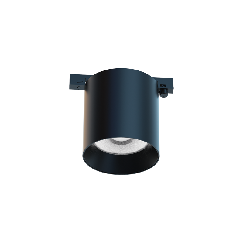 ΜΙΝΙ ΜΑΥΡΟ ΜΑΓΝΗΤΙΚΟ ΣΠΟΤ 24V DC 7W 3000K 650LM 36° RA90 5YRS Φ68*71(83,4)ΜΜ ACA TCYL730B