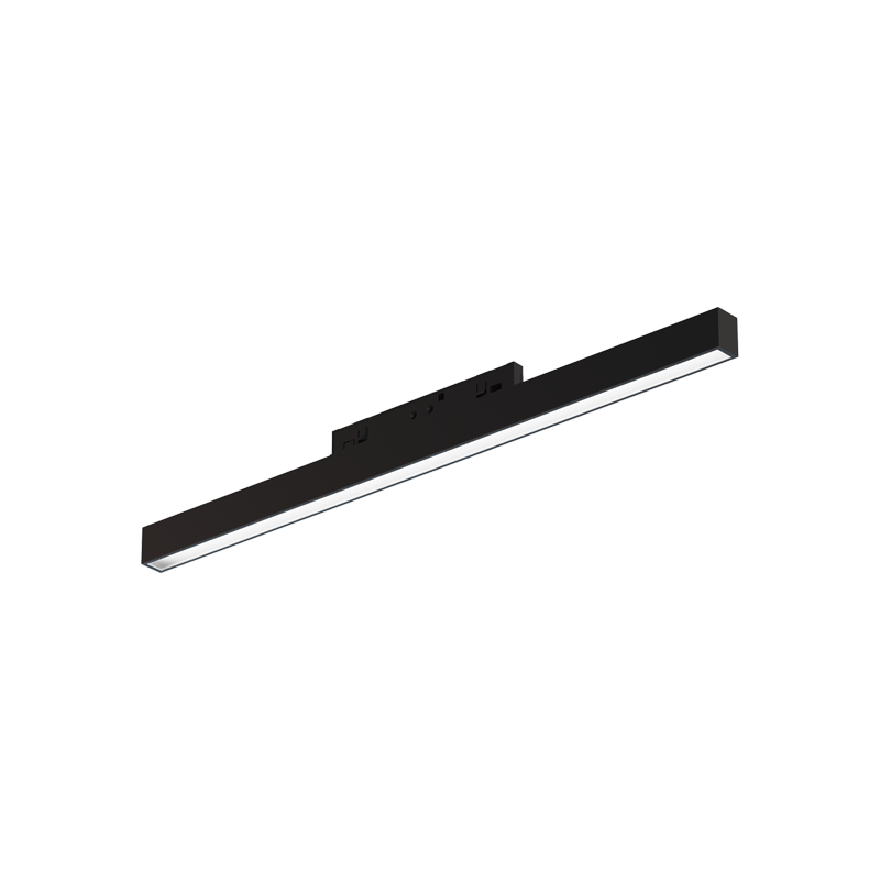 ΜΙΝΙ ΜΑΥΡΟ ΜΑΓΝΗΤΙΚΟ ΦΩΤΙΣΤΙΚΟ 24V DC 10W 3000K 450LM 100° RA90 5YRS L300ΜΜ ACA TLUCCA1030B