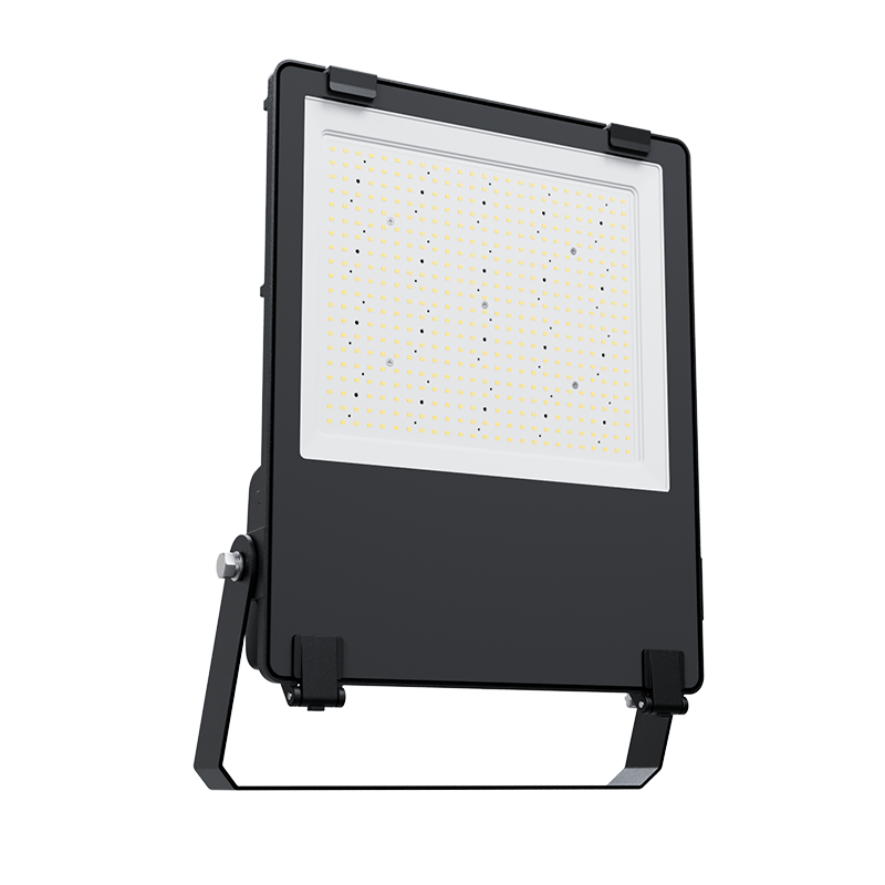 LED floodlight, 300W, 220-240v, CRI>70, 155lm/W,110° tempered glass, 5 years warranty, IP66, IK08,   ACA VADER30040