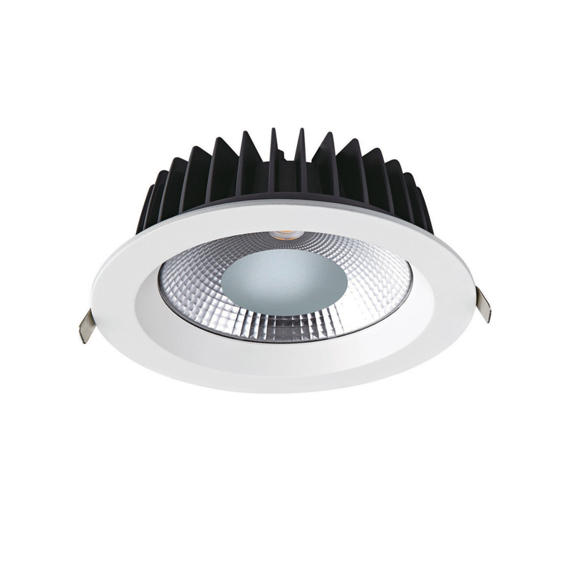 LED ΛΕΥΚΟ ΧΩΝΕΥΤΟ ΦΩΤΙΣΤΙΚΟ 20W 6500K 2600Lm 90° 230V AC Ra80 Φ140*63MM 5YRS ACA VIDO2065