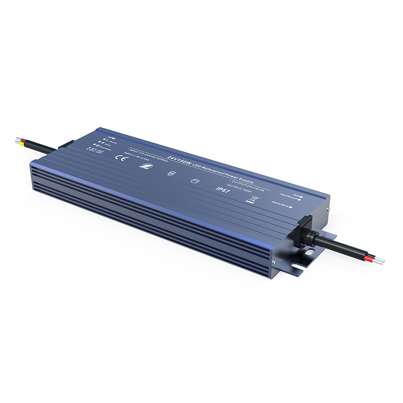 LED CV METAL DRIVER 150W 230V AC- 24V DC 6.3A IP67 5YRS ACA W150CV24N