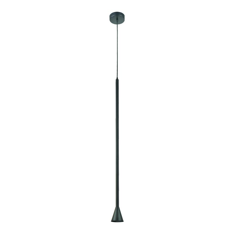 ΚΡΕΜΑΣΤΟ Φ/Σ 1ΧGU10 CLOUZOT ΜΑΥΡΟ ΜΕΤ/ΚΟ IP20 D7,5XD10XH190CM ACA YL22801PBK