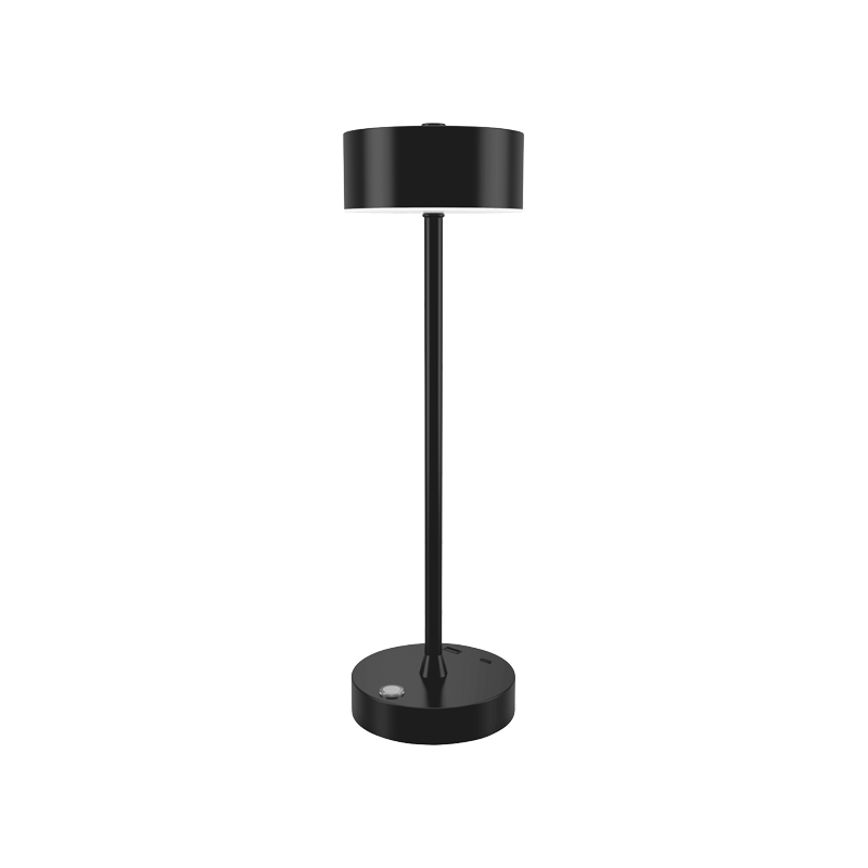 it-Lighting Crater Rechargeable LED 2W 3CCT Touch Table Lamp Black D:38cmx11cm 80100110