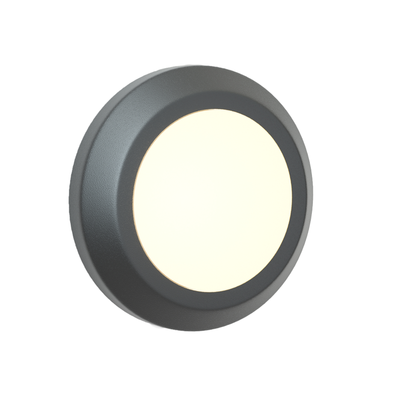 it-Lighting Jocassee LED 3.5W 3CCT Outdoor Wall Lamp Anthracite D:15cmx2.7cm 80201440