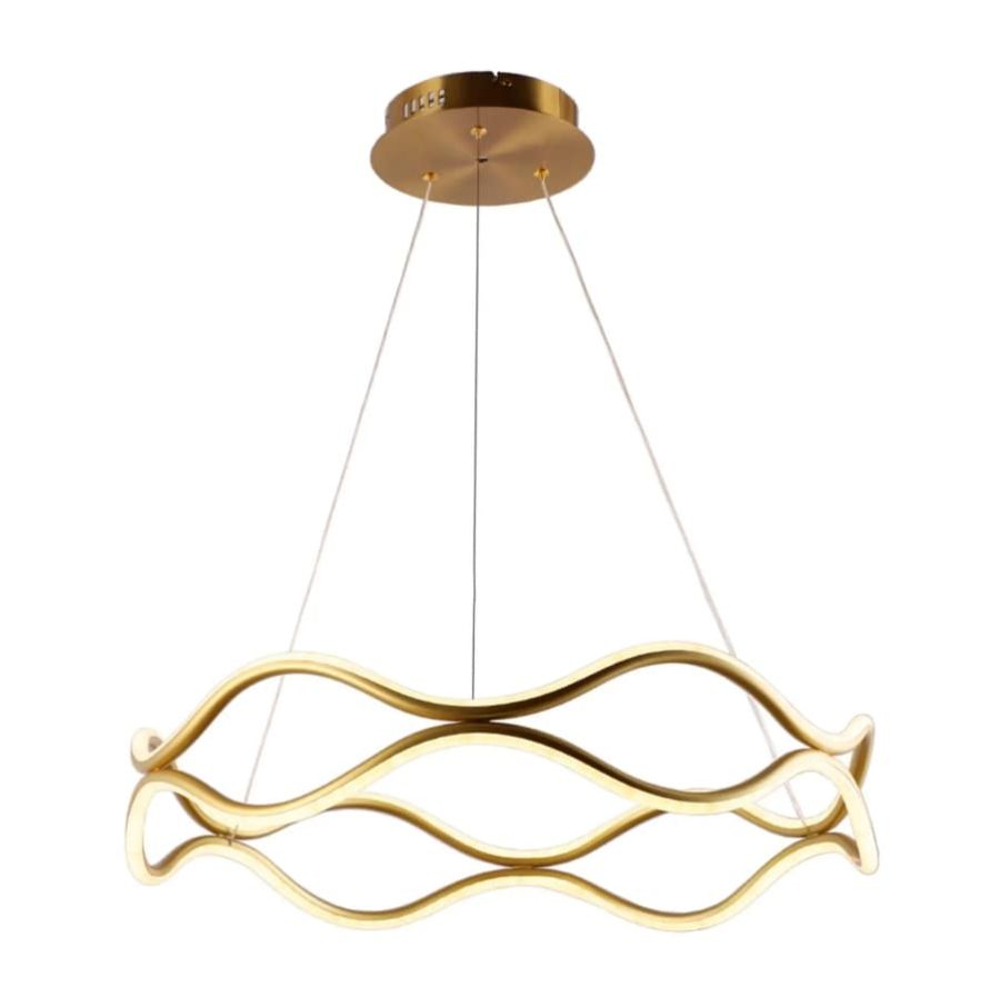 SE LED 60 ABER PENDANT GOLD 62W 3CCT 60x100cm IP20 220V 2 YEARS WARRANTY HOMELIGHTING 77-50684