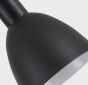 SE21-BL-16-MS2 ADEPT BLACK WALL LAMP BLACK METAL SHADE+ HOMELIGHTING 77-8317