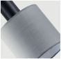 SE21-BL-52-SH2 ADEPT WALL LAMP Black Wall Lamp with Switcher and Grey Shade+ HOMELIGHTING 77-8380